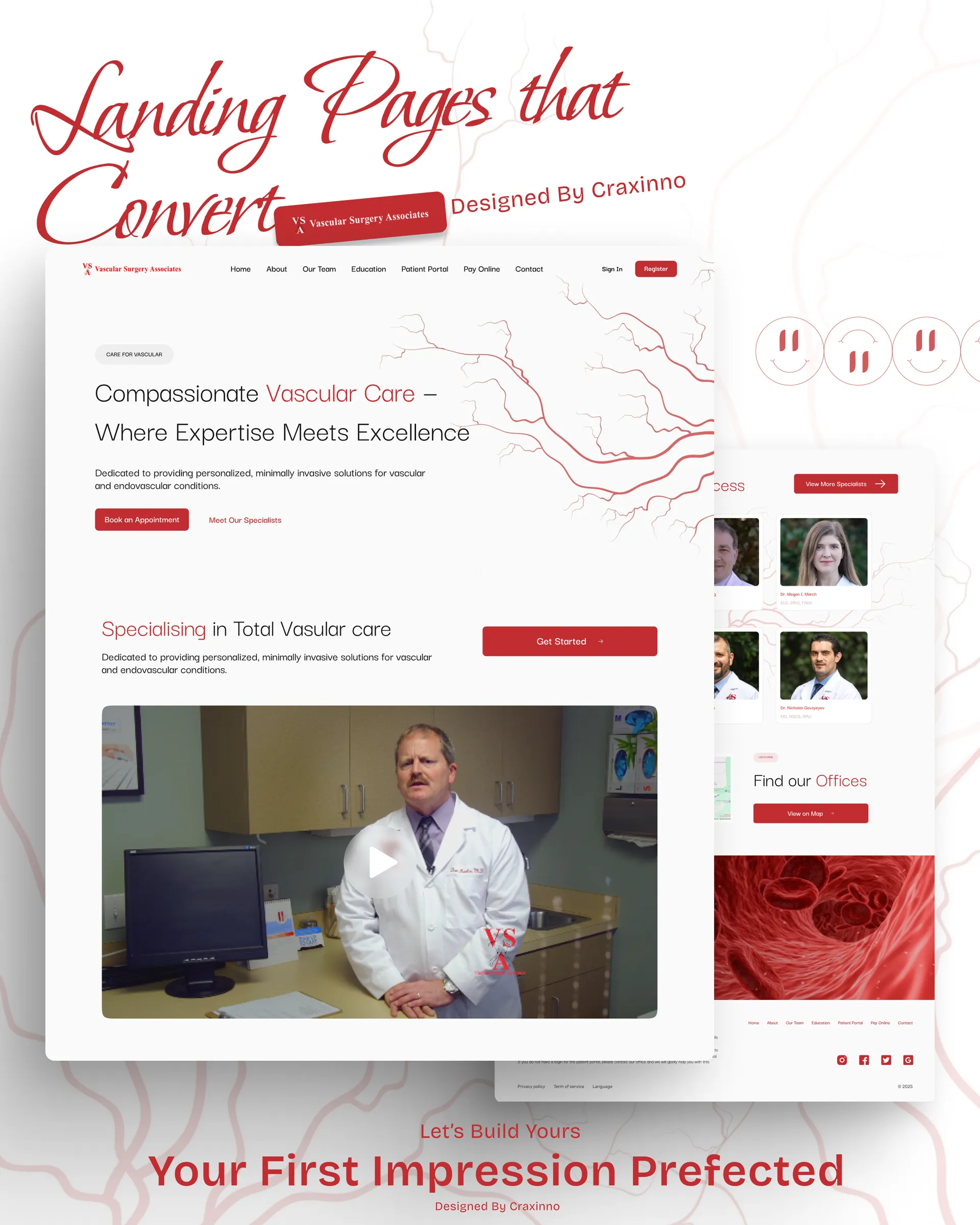 The Power of Landing Pages That Convert: The Case of Vascular Surgery Associates